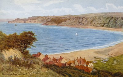 Runswick Bay, vista a sud da Alfred Robert Quinton